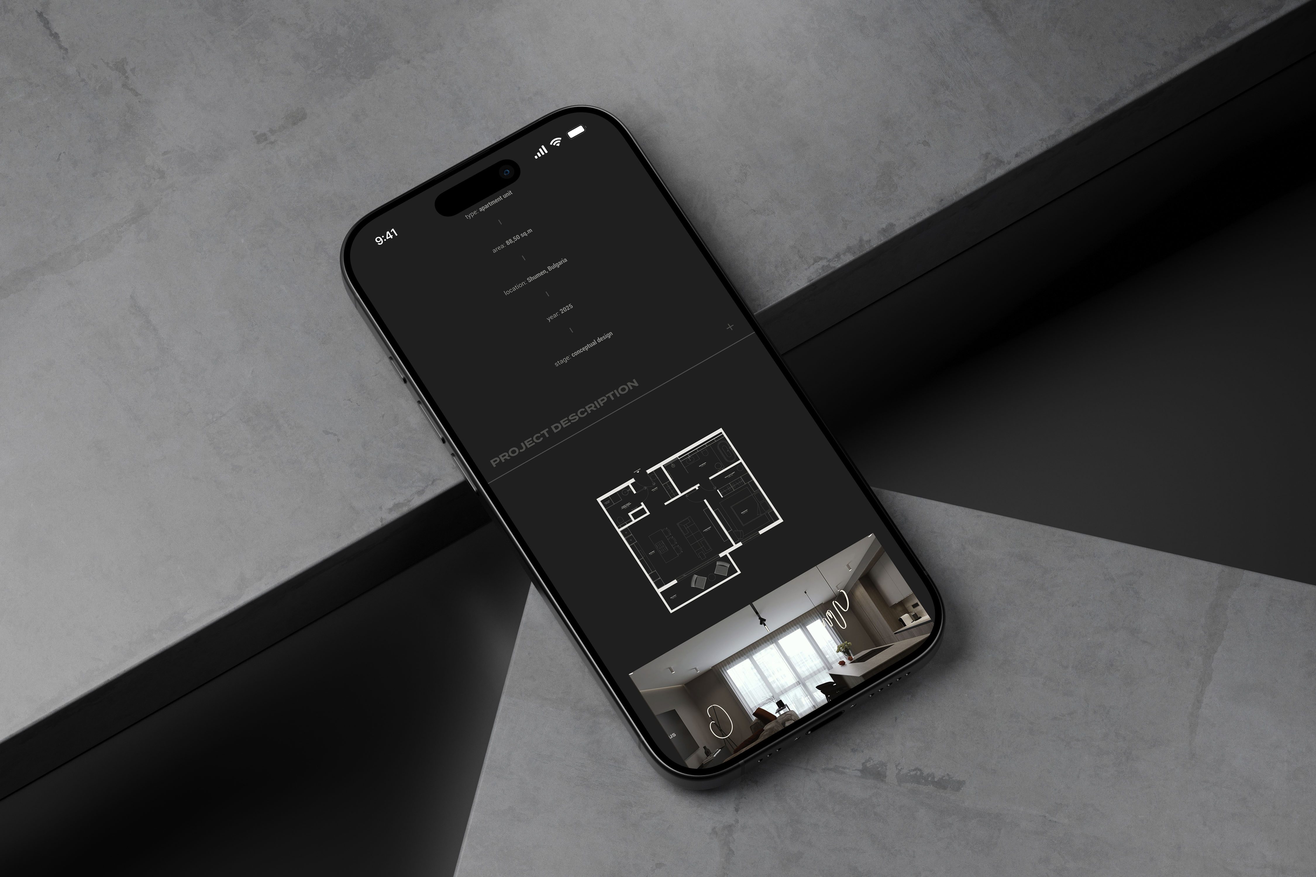 Web Design_Mobile Screen Mockup